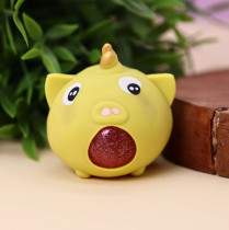 Мялка - антистресс iLikeGift Unicorn squeeze toy цвет желтый 