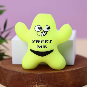 Мялка - антистресс iLikeGift Squeeze man цвет желтый 