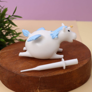 Мялка - антистресс iLikeGift Unicorn balloon цвет белый 