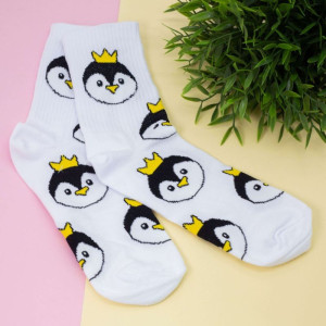Носки MilotaBox King penguin женские размер 35-40