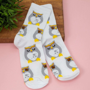 Носки MilotaBox Funny owl размер 35-40