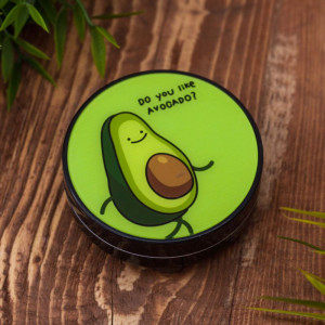 Контейнер для линз iLikeGift Do you like avocado 7.5х2.5 см - 1