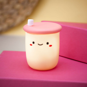 Ночник MilotaBox Milk tea цвет розовый
