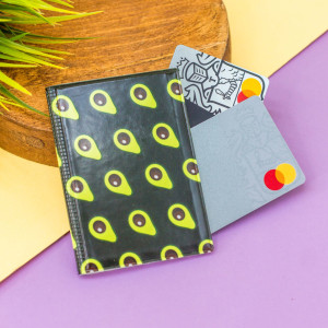 Держатель для карт MilotaBox книжка Many avocado 7х10 см