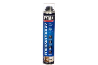 Пена монтажная Tytan Thermospray Professional теплоизоляционная 870 мл