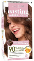 Краска для волос L`Oreal Paris Casting Natural Gloss без аммиака тон 623 Карамель маккиато