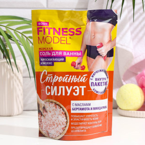 Соль для ванны Fitness Model body морская Стройный силуэт 500+30 гр