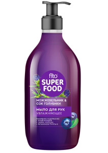 Мыло жидкое Фитокосметик Fito Superfood Увлажняющее с можжевельником и соком голубики 520 мл
