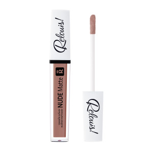 Жидкая помада для губ Relouis Nude Matte тон 27 коричневая карамель 4.5 гр - 1