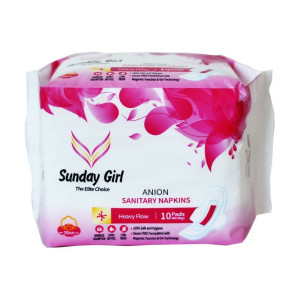 Прокладки гигиенические Sunday Girl ночные 10 шт