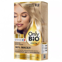 Крем-краска для волос Only Bio Color стойкая тон 9.2 Пшеничный блонд 115 мл