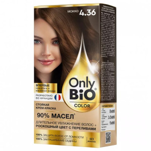 Крем-краска для волос Only Bio Color стойкая тон 4.36 Мокко 115 мл - 1