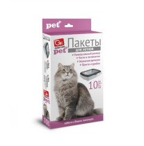 Пакеты для мусора Grifon Pet для кошачьих лотков 10 шт