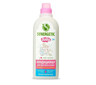 Кондиционер для белья Synergetic для детского белья  Нежное прикосновение 1 л