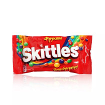 Конфеты Skittles Фрукты жевательные в разноцветной глазури 38 гр