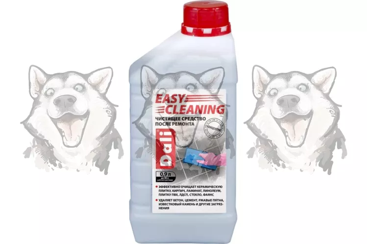 Чистящее средство Dali Easy Cleaning Кислотный после ремонта 0.9 л – 1