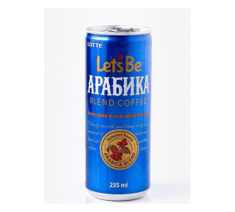 Напиток Lotte Let's be Arabica кофейный 235 мл
