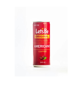 Напиток Lotte Let's be Americano кофейный 240 мл