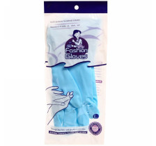 Перчатки для рук повышенной прочности синие PVC размер L