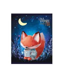 Тетрадь Listoff Magic Fox 48 л клетка