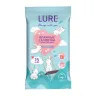 Салфетки влажные Lure для всей семьи 15 шт