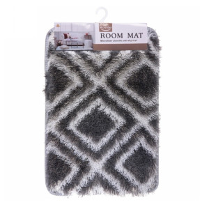 Коврик для ванной Room mat Геометрия цвет серый 40*60 см