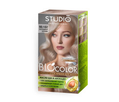Краска для волос Studio Professional Biocolor тон 90.102 Платиновый блондин 50 мл
