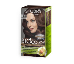 Краска для волос Studio Professional Biocolor тон 6.45 Каштановый 50 мл