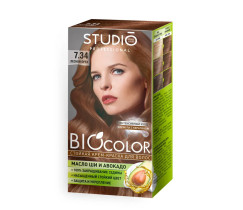 Краска для волос Studio Professional Biocolor тон 7.34 Лесной орех 50 мл
