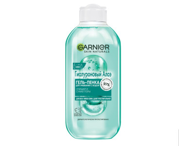 Гель для умывания Garnier Гиалуроновый алоэ гель-пенка 200 мл