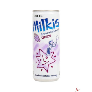 Напиток безалкогольный Milkis газированный Виноград 250 мл