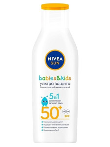 Солнцезащитный лосьон Nivea Sun Kids Ультра защита SPF50+ 200 мл