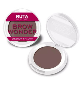 Тени для бровей Ruta Brow wonder тон 03 Темно-коричневый 3.3 гр
