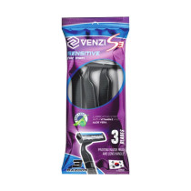 Бритвенный станок Venzi Sensitive 3 лезвия 3 шт