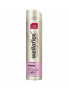 Лак для волос Wellaflex Sensitive для чувствительной кожи головы сильная фиксация 250 мл