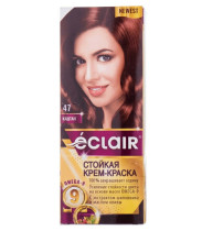 Крем-краска для волос Eclair Omega 9 тон 4.7 Каштан 120 мл