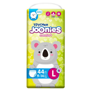 Подгузники-трусики JOONIES Comfort L 9-14кг 44 шт