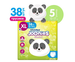 Подгузники-трусики JOONIES Comfort XL 12-17кг 38 шт 