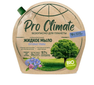 Мыло жидкое Pro Climate Луговые травы в мягкой упаковке 700 мл