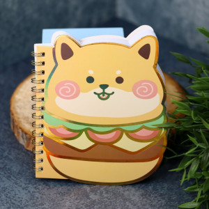 Блокнот iLikeGift Sandwich dog 18*13 см 120 листов