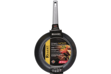 Сковорода Regent Inox Linea Monti 24*5.3 см