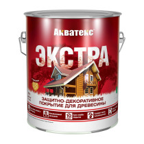 Защитно-декоративное покрытие для древесины Акватекс Экстра Дуб 2.7 л