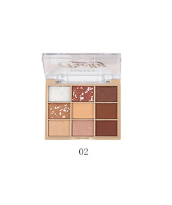 Тени для век Farres Cosmetic Pretty 9 цветов тон 2