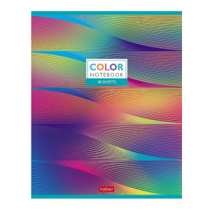 Тетрадь Hatber Color А5 48 л клетка