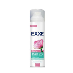 Гель для бритья EXXE Sensitive silk effect 200 мл