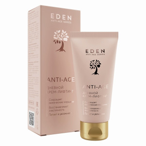 Крем для лица EDEN Anti-age дневной с экстрактом черной икры и пептидом аргирелин крем-лифтинг 50 мл