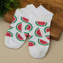 Носки Алеф женские Watermelon белые размер 35 - 40