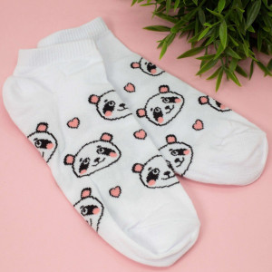 Носки iLikeGift женские Sweet panda mini размер 35-40
