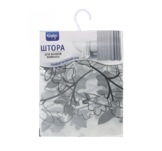 Штора для ванной Селфи 180х180 см - 1
