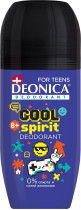 Дезодорант шариковый Deonica For Teens Cool Spirit для детей 50 мл